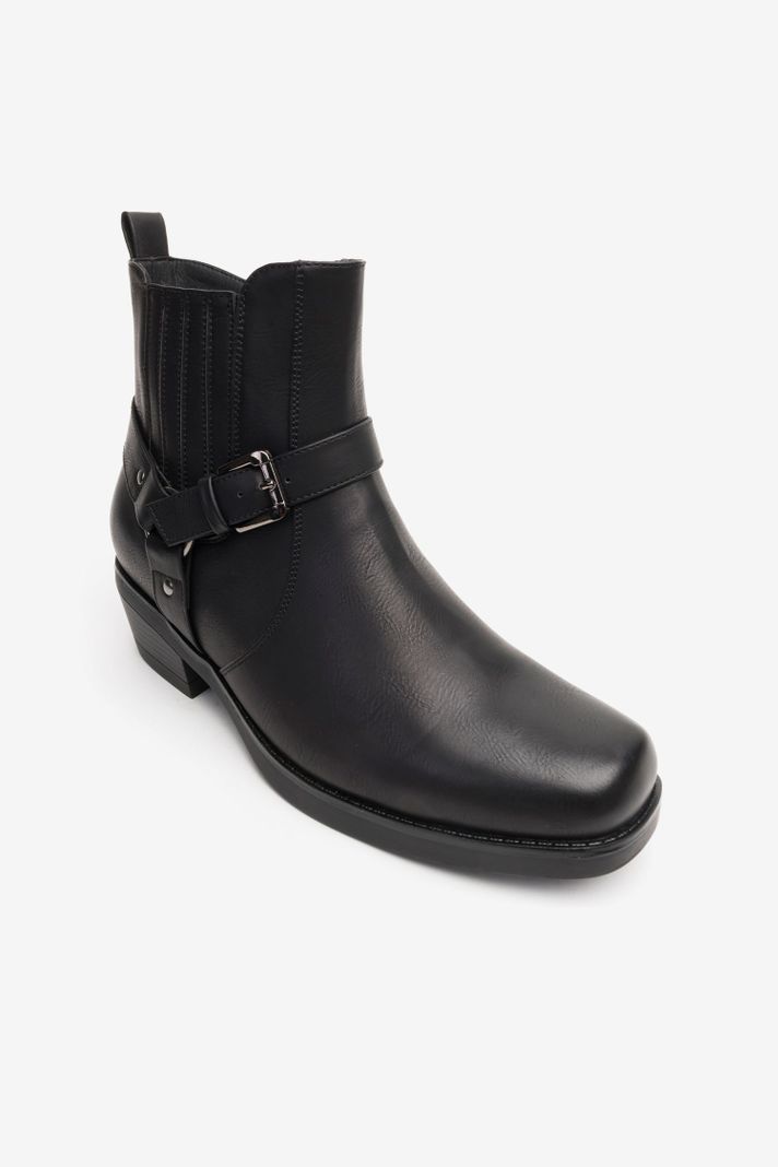 Bota Hombre Negro Ignacio Chancleta-2