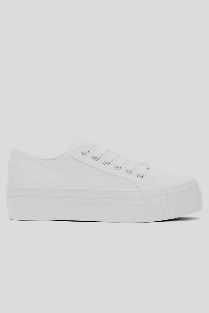 Zapatilla Mujer Blanco War Chancleta-0