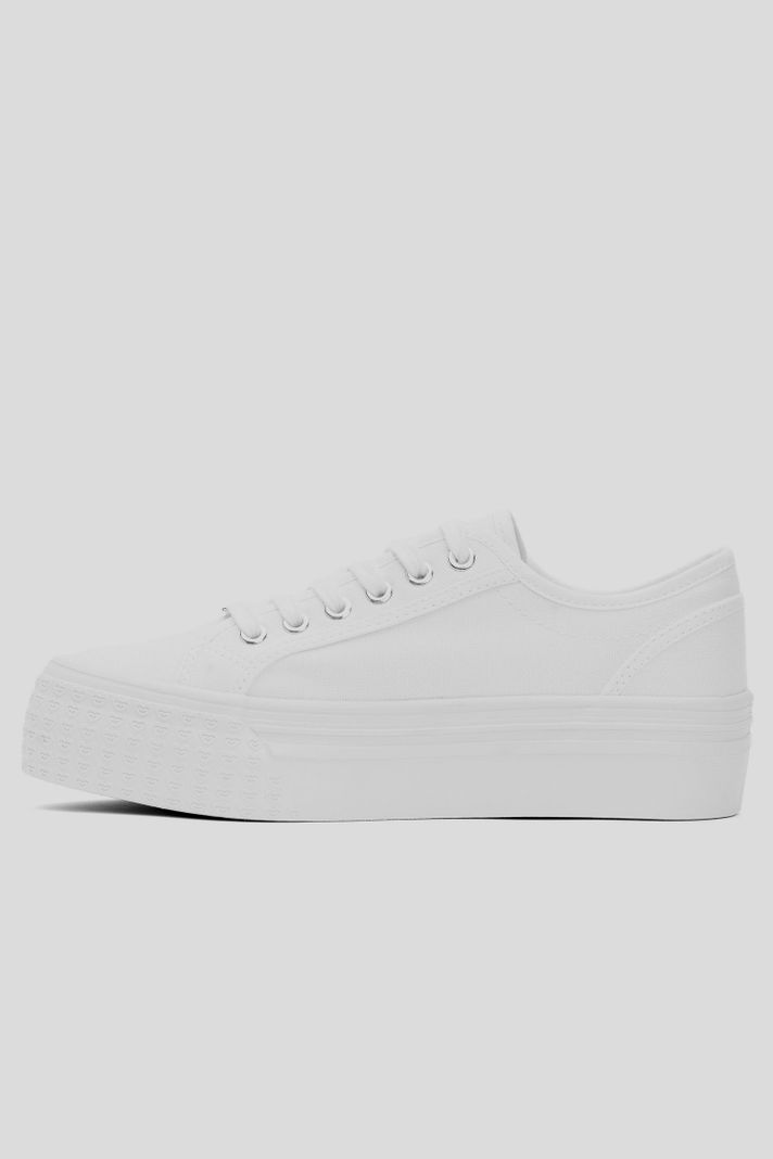 Zapatilla Mujer Blanco War Chancleta-1