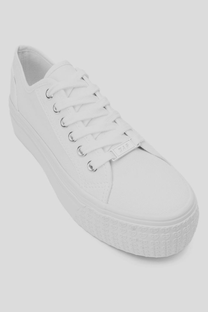 Zapatilla Mujer Blanco War Chancleta-2