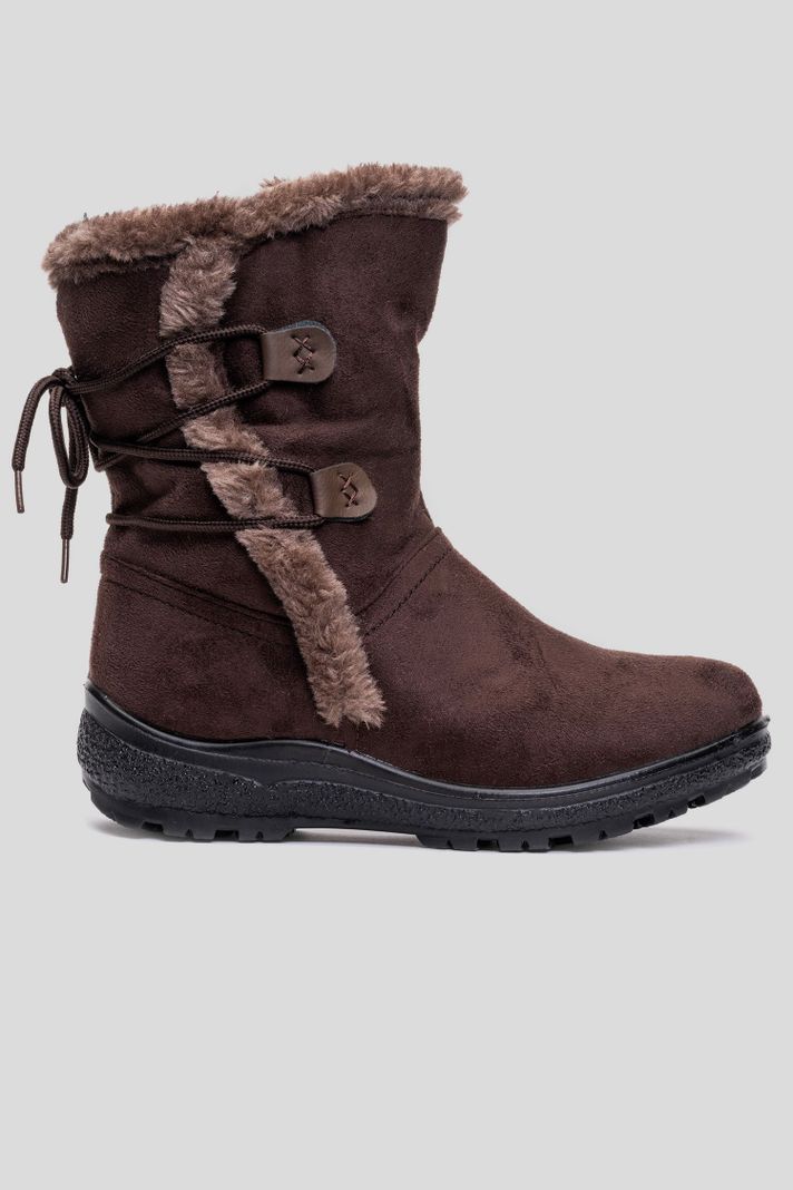 Bota Mujer Café Oscuro Droopy Chancleta