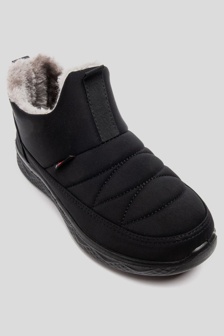 Zapatilla Hombre Negro Mozón Chancleta-2