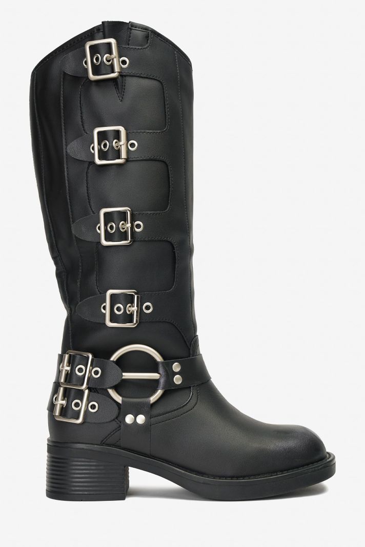 Bota Mujer Negro Balmoral Zameta-0