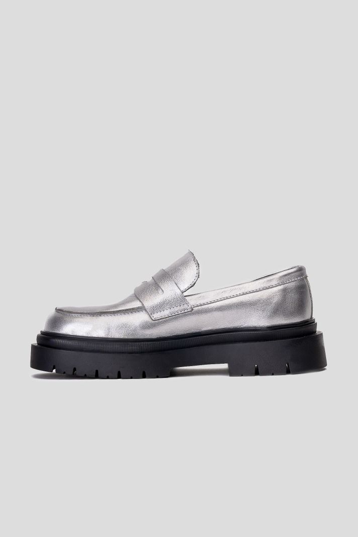 Mocasín Cuero Mármara Plata Landazuri-1