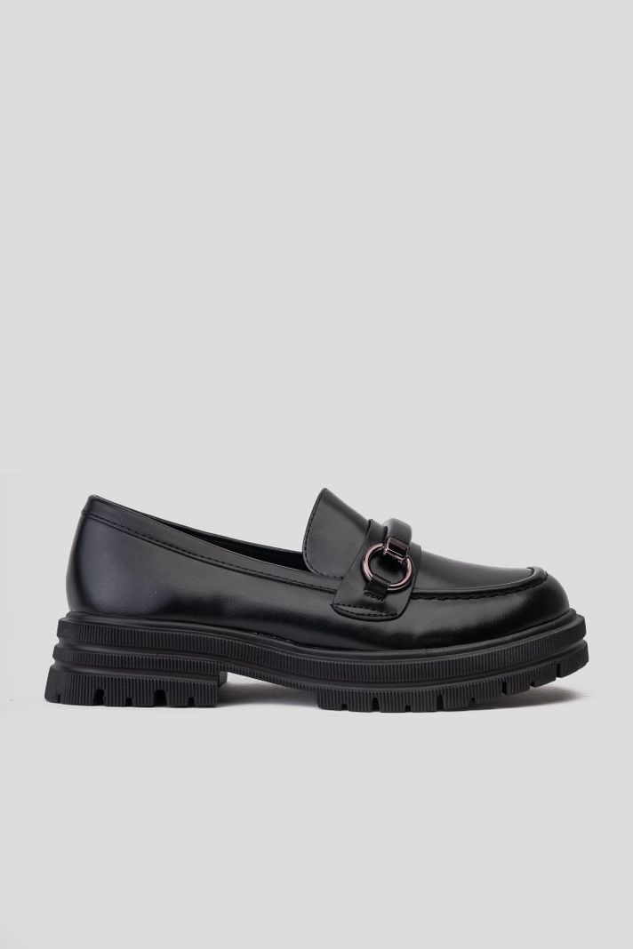 Mocasín Mujer Negro Hortensia Thunder Blue-0
