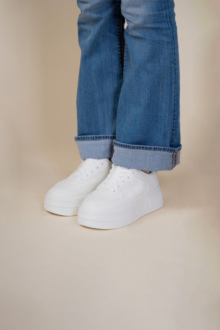 Zapatilla Mujer Blanco Maja Chinitown-4
