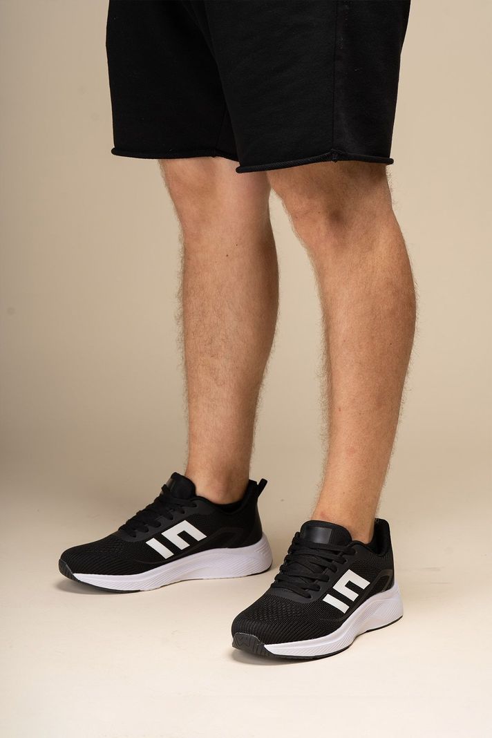 Zapatilla Hombre Blanco Negro Flowison Chinitown-1