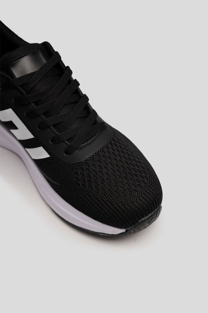 Zapatilla Hombre Blanco Negro Flowison Chinitown-5