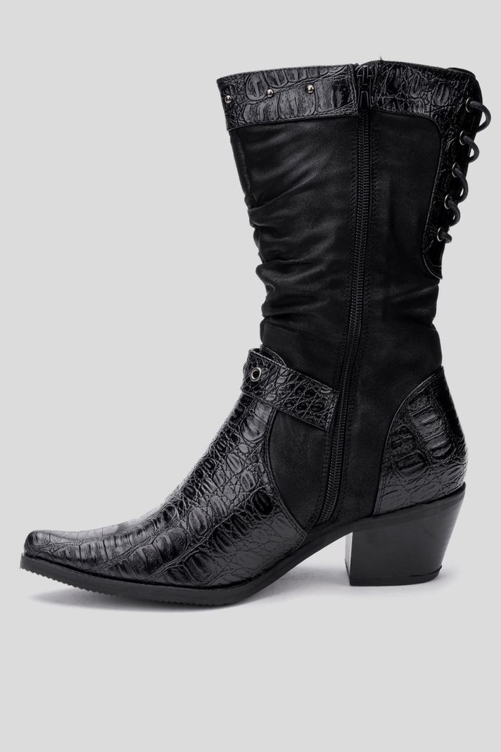Bota Mujer Negro Ellen Thunder Blue-1