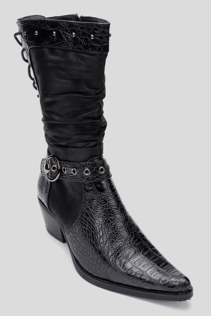 Bota Mujer Negro Ellen Thunder Blue-2
