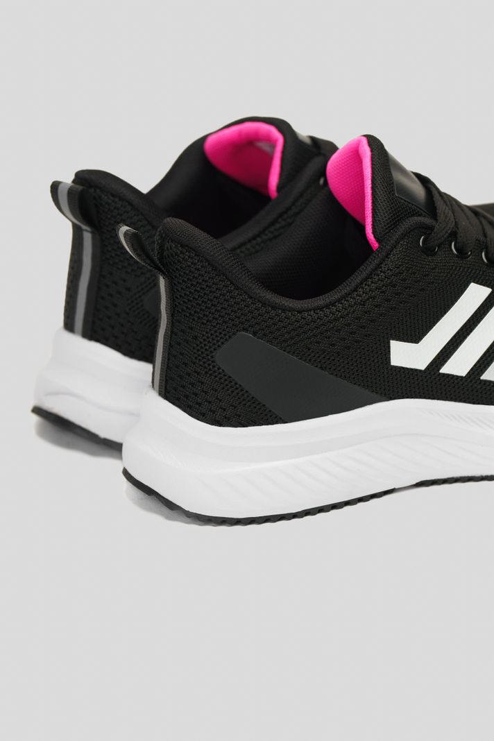 Zapatilla Mujer Blanco Negro Andrea Apóstol-5