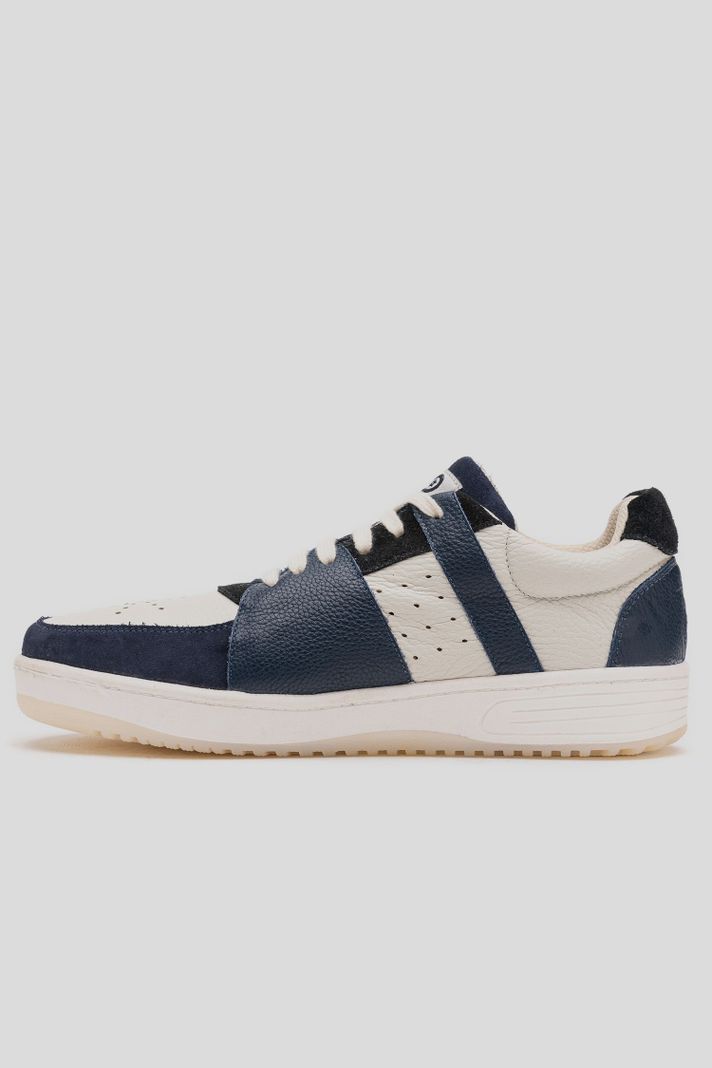 Zapatilla Cuero Unus Azul Landazuri-1