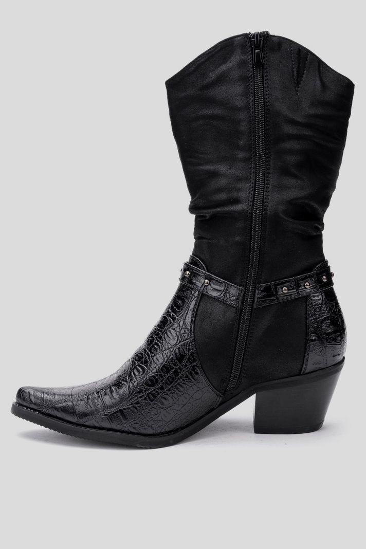 Bota Mujer Negro Maritt Thunder Blue-1