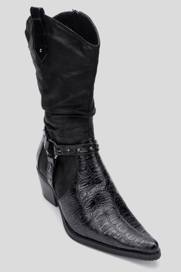 Bota Mujer Negro Maritt Thunder Blue-2