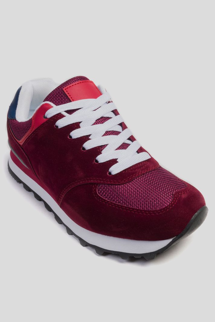 Zapatilla Mujer Burdeo Panter Chancleta-2