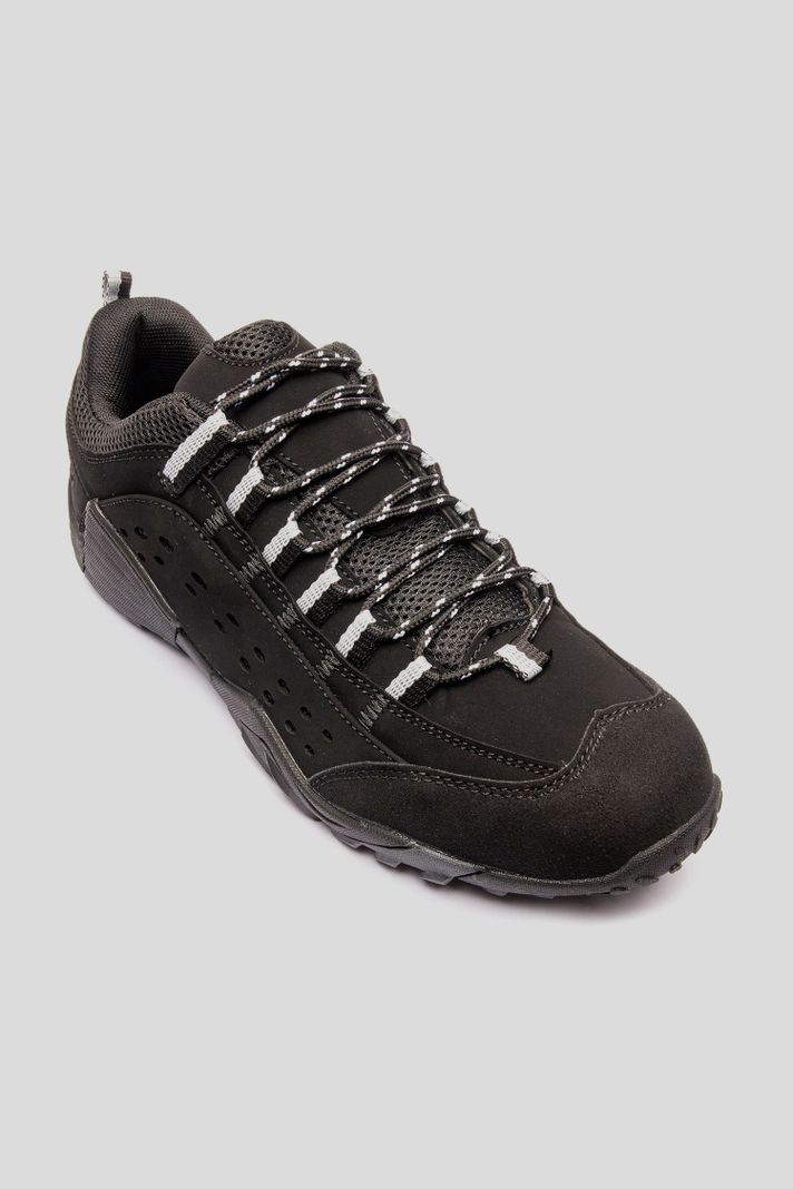Zapatilla Hombre Negro Micho Chancleta-2