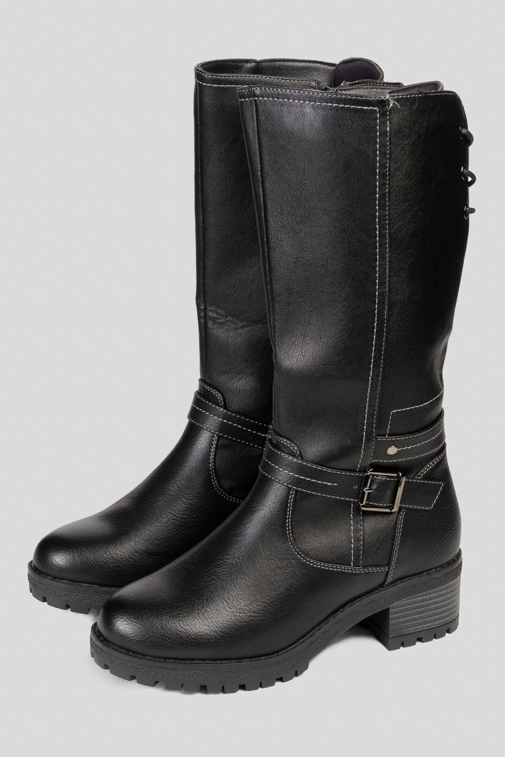 Bota Mujer Negro Fausta Thunder Blue-2
