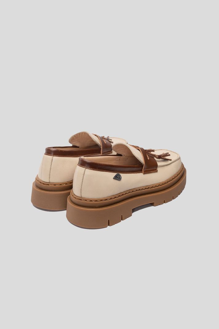 Mocasín Cuero Mediterráneo Beige Landazuri-2