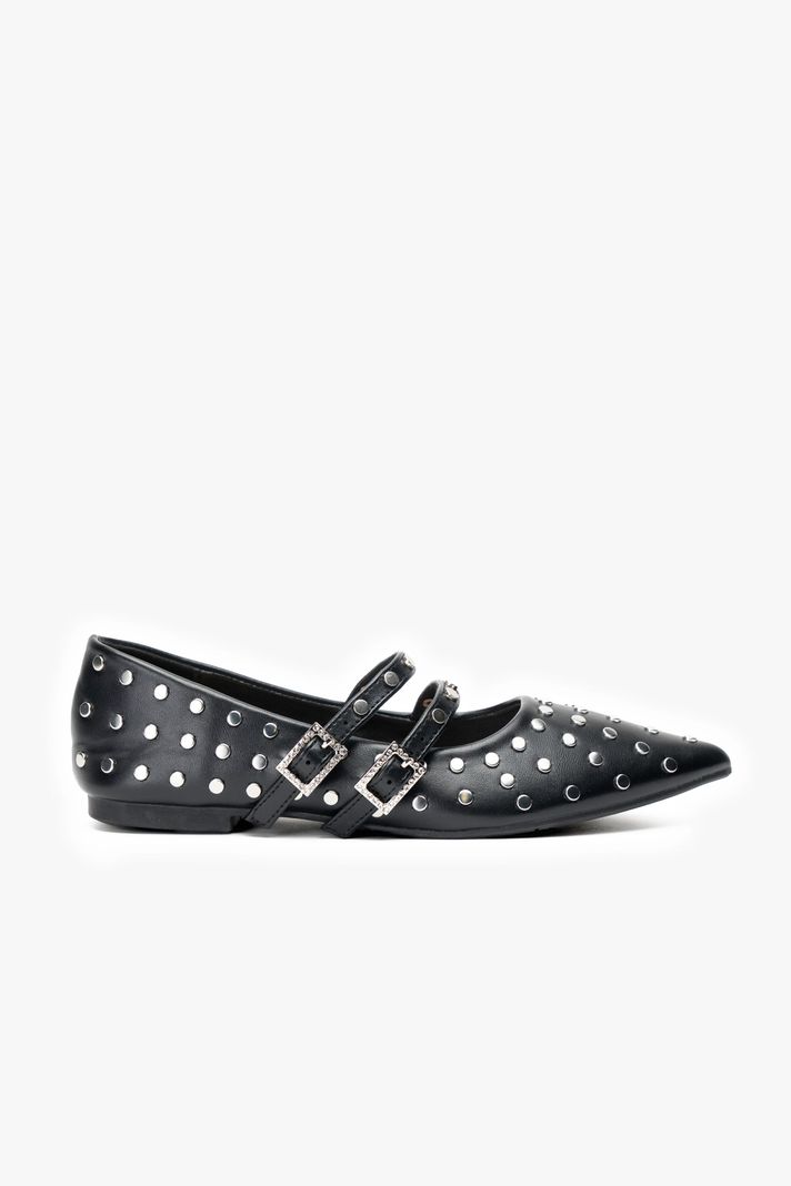 Ballerina Mujer Negro Tacha Chinitown