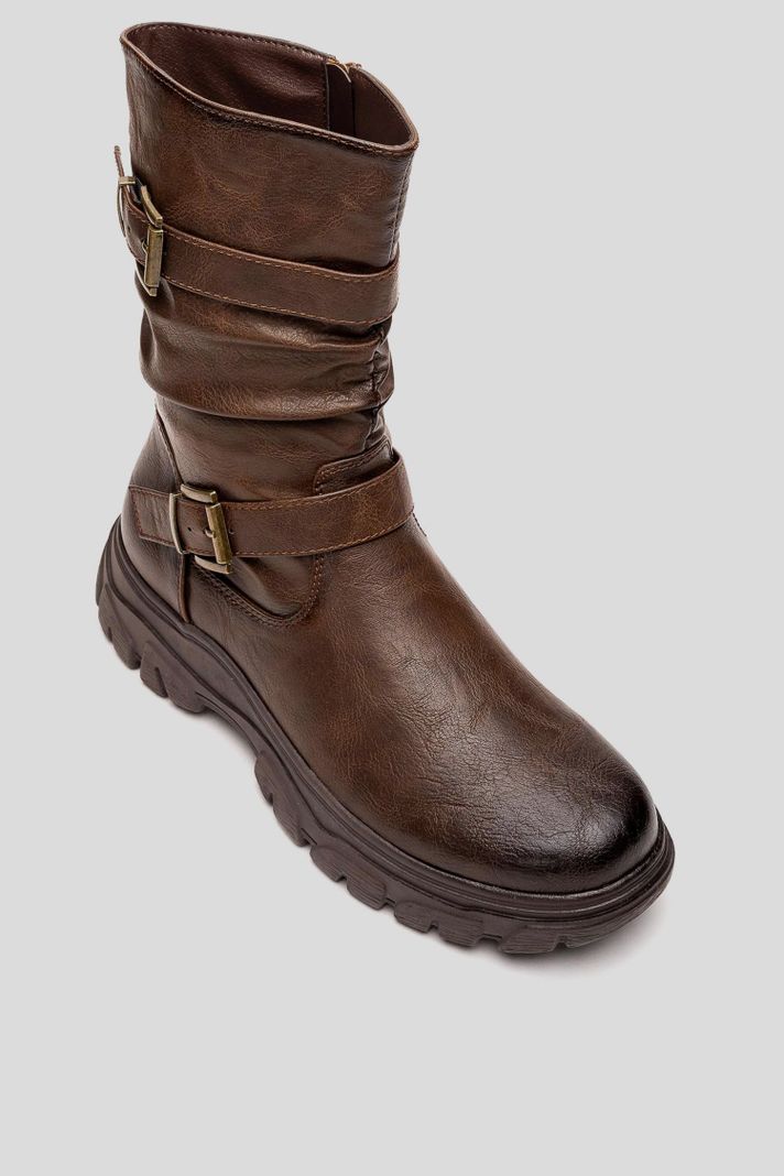 Bota Mujer Café Moro Estala Thunder Blue-2