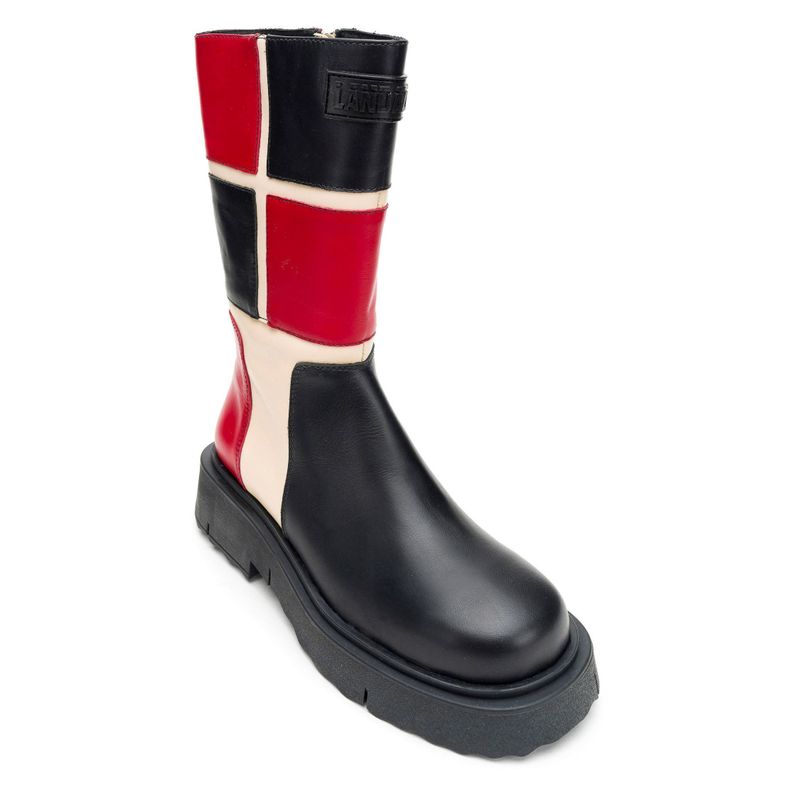 Bota Cuero Rea Roja Landazuri-2