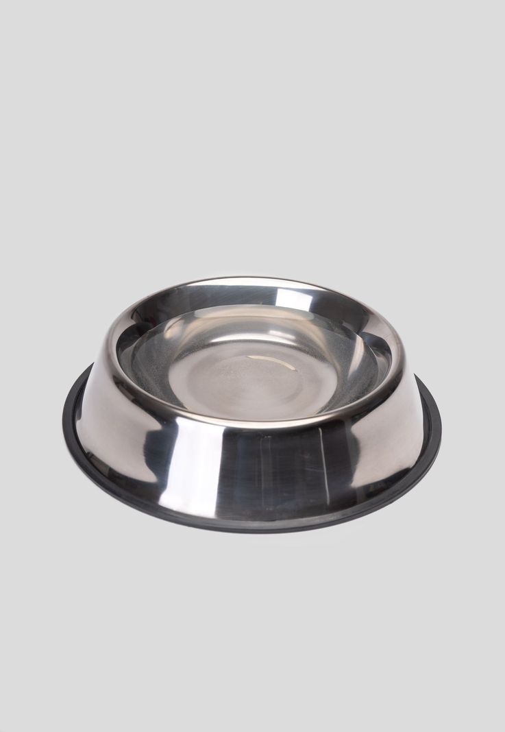 Plato para Alimento 26 cm Plateado Chinitown Gris