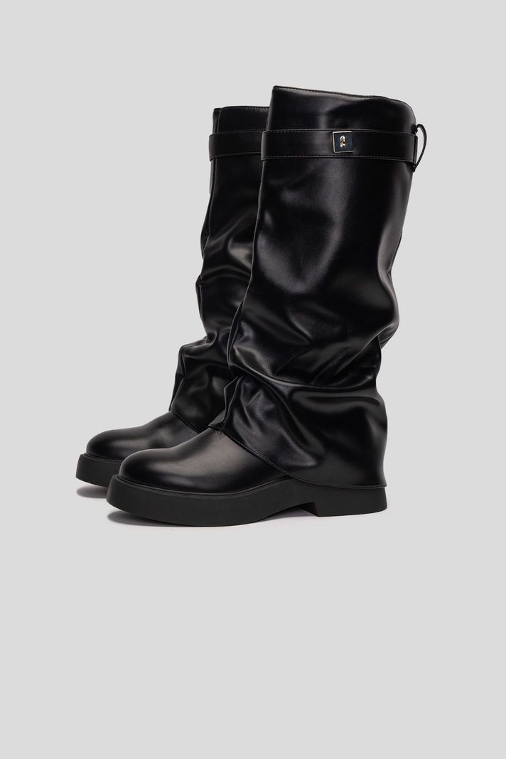 Bota Mujer Negro Vespera Chinitown-2