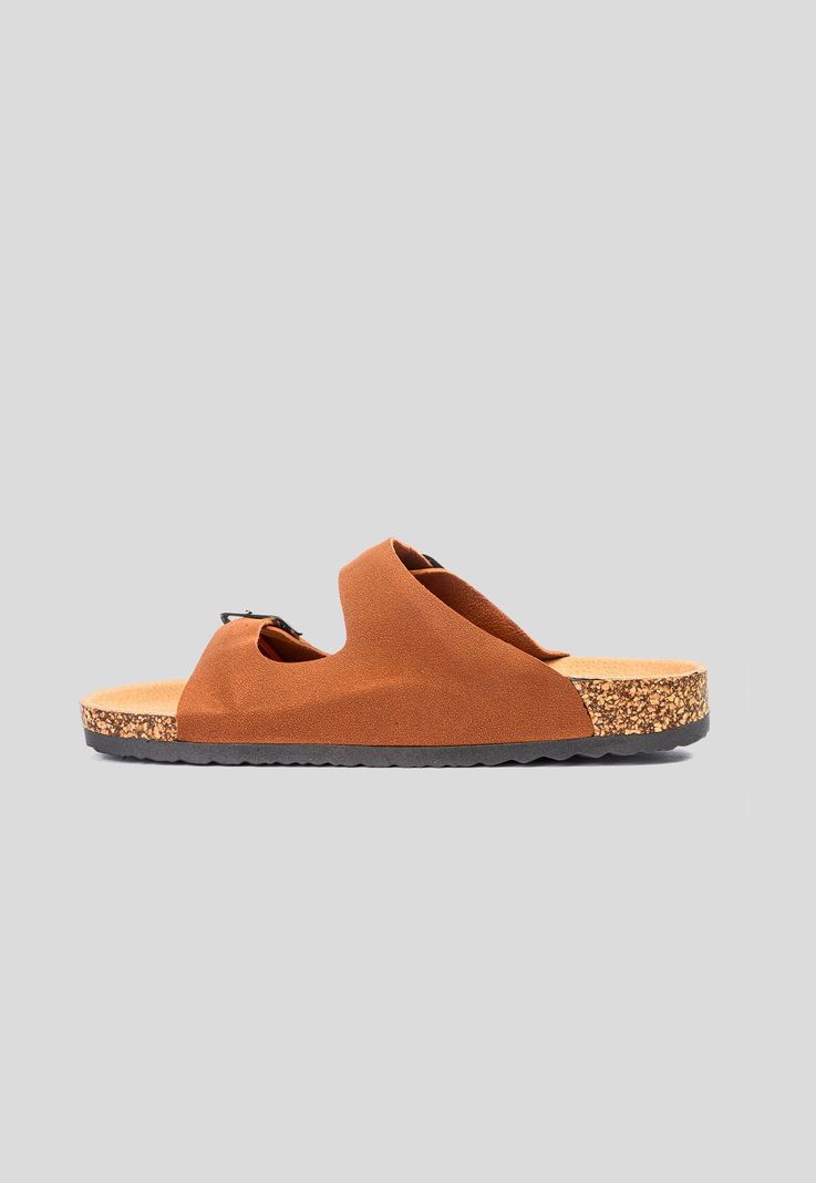 Sandalia Mujer Camel Cardenal Chancleta-1