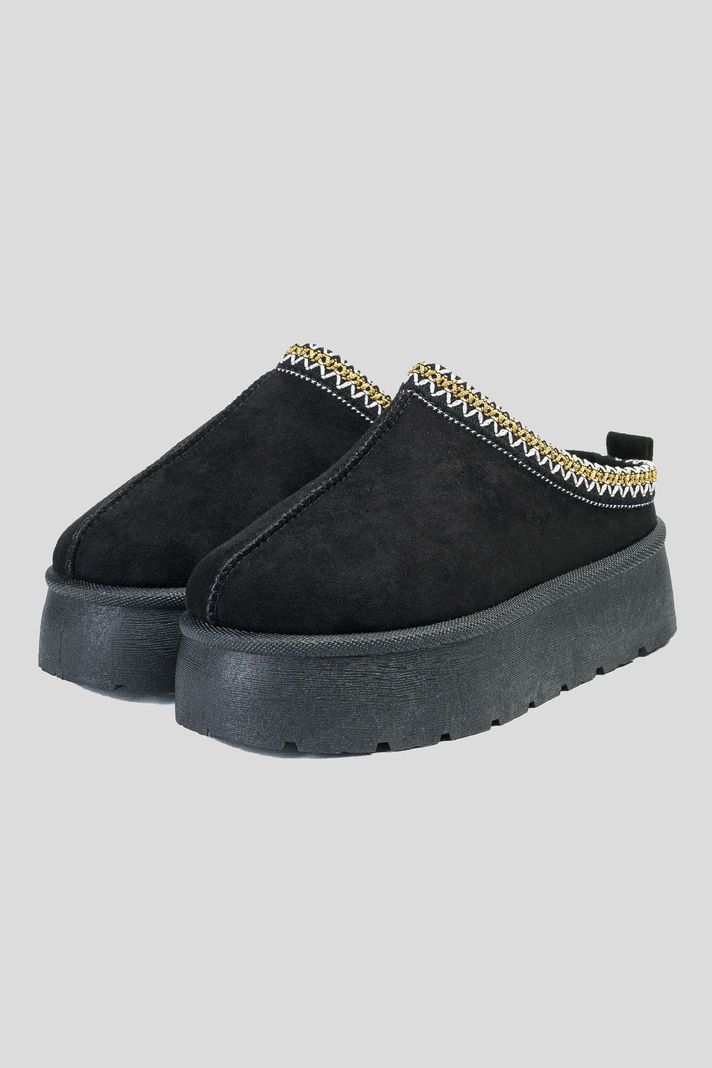 Babucha Mujer Negro Avis Thunder Blue-2