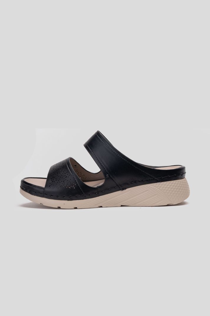 Sandalia Mujer Negro Samanta Thunder Blue-1