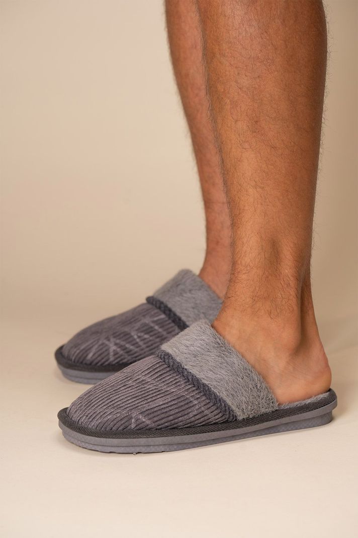 Pantufla Hombre Gris Alean Chinitown-5