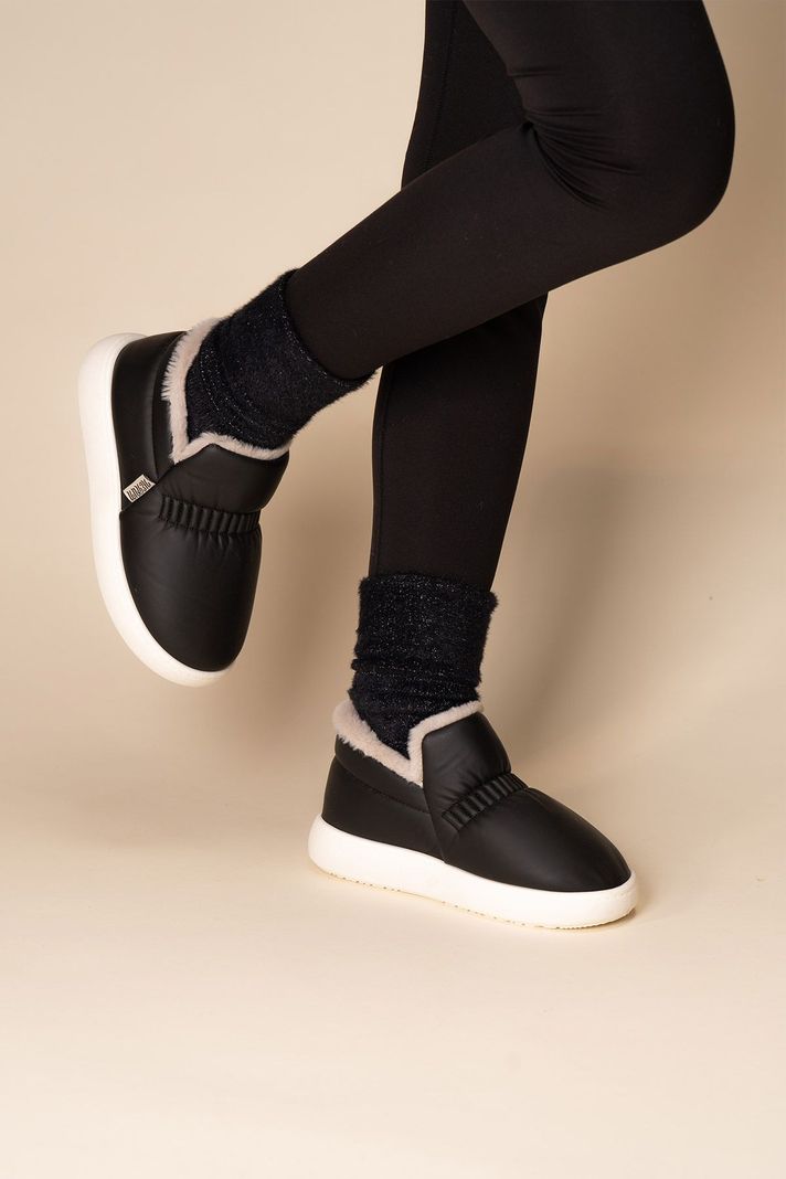 Pantufla Mujer Negro Mimi Chinitown-3