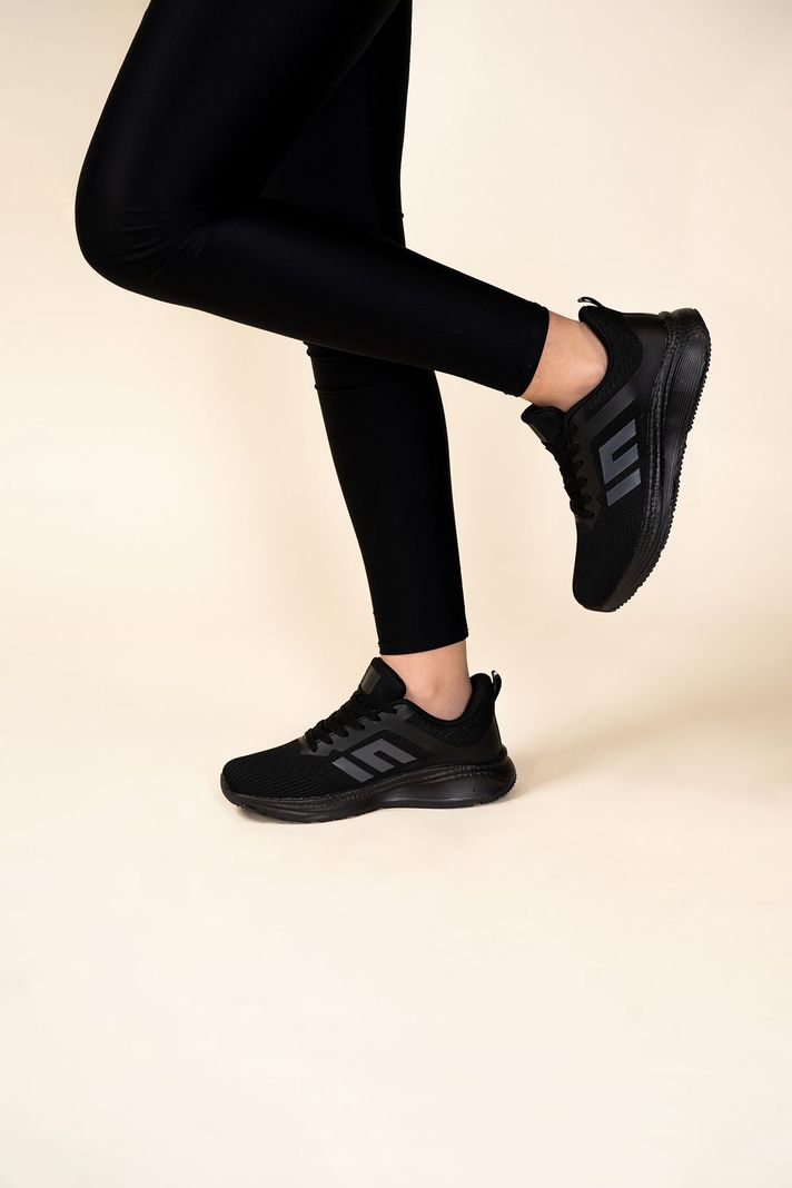 Zapatilla Mujer Negro Anja Apóstol-1