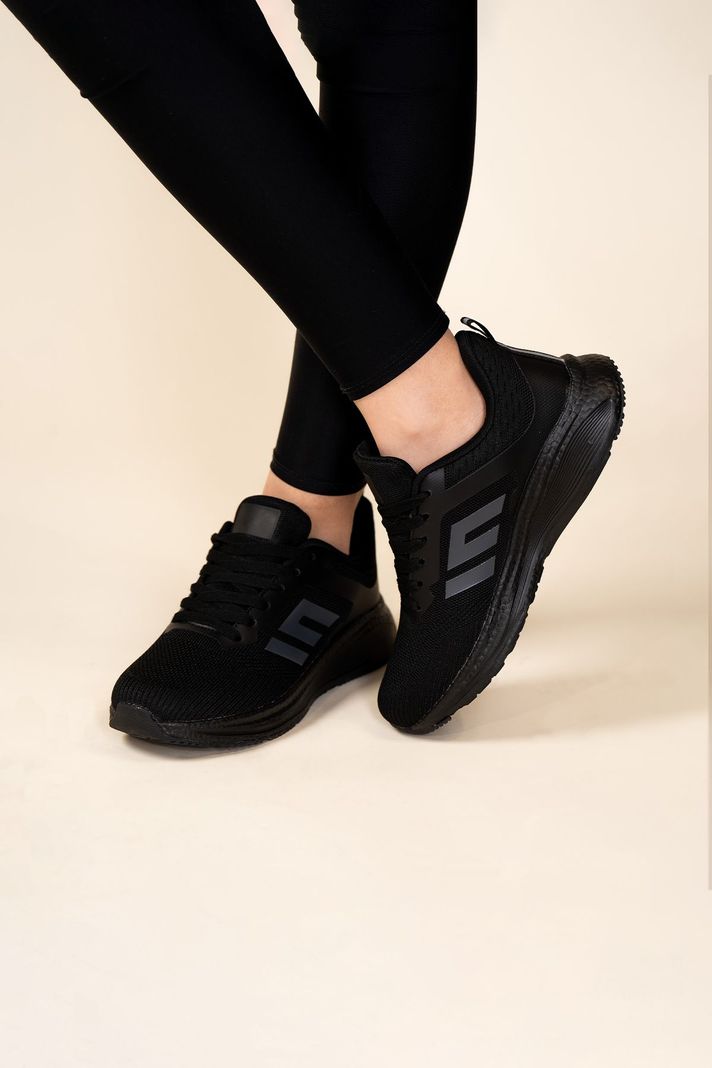 Zapatilla Mujer Negro Anja Apóstol-4