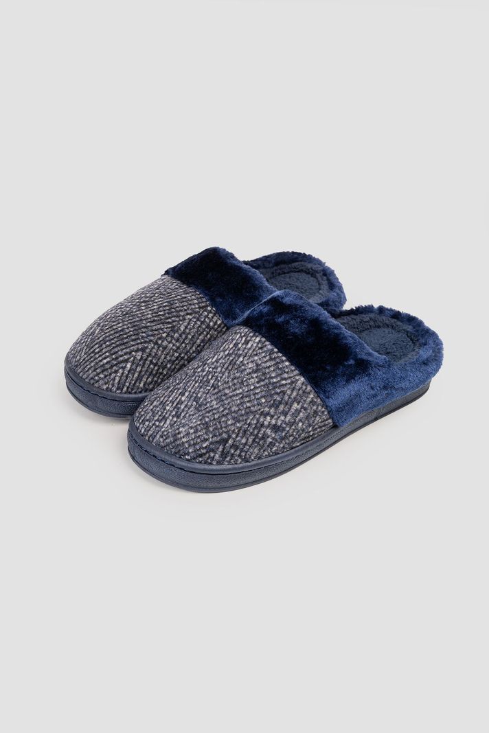 Pantufla Hombre Azul Francis Carbin-1