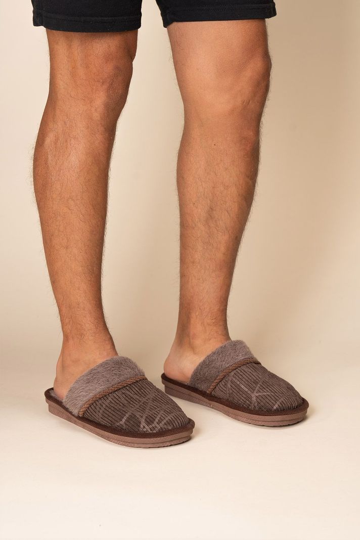 Pantufla Hombre Café Alean Chinitown-1