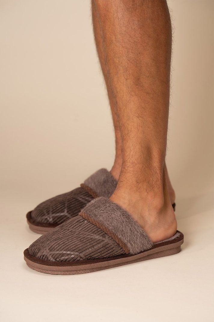Pantufla Hombre Café Alean Chinitown-4