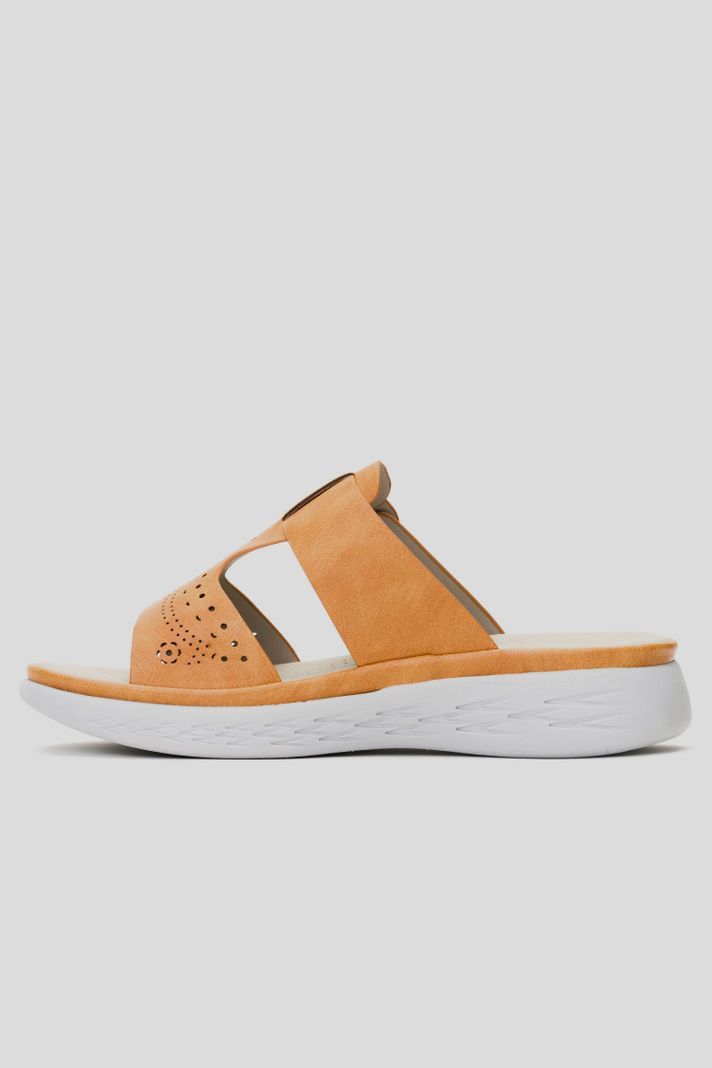 Sandalia Mujer Camel Kairi Chancleta-1