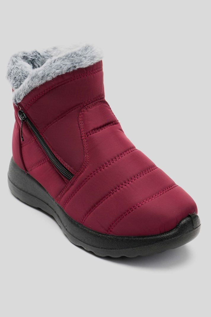 Bota Mujer Burdeo Karin Chancleta-2