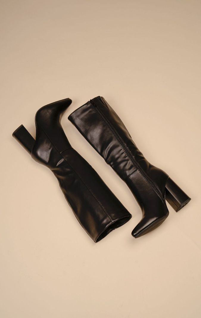 Bota Larga Mujer Negro Eskol Chinitown-1