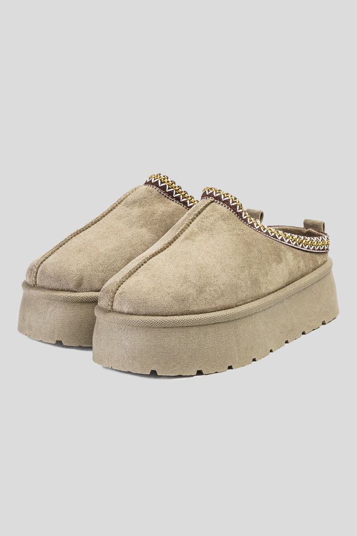 Babucha Mujer Khaki Avis Thunder Blue-2