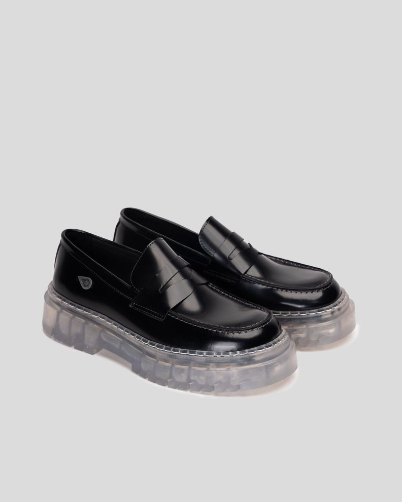 Mocasín Cuero Mármara Negro Cristal Landazuri-1