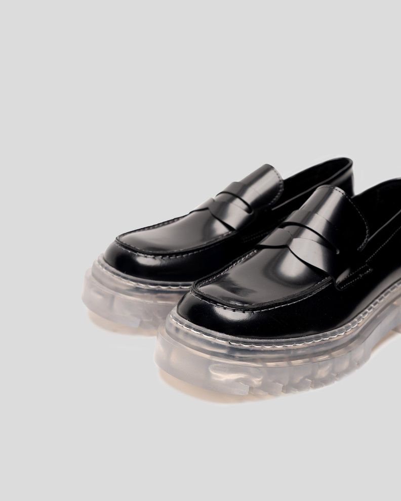 Mocasín Cuero Mármara Negro Cristal Landazuri-5