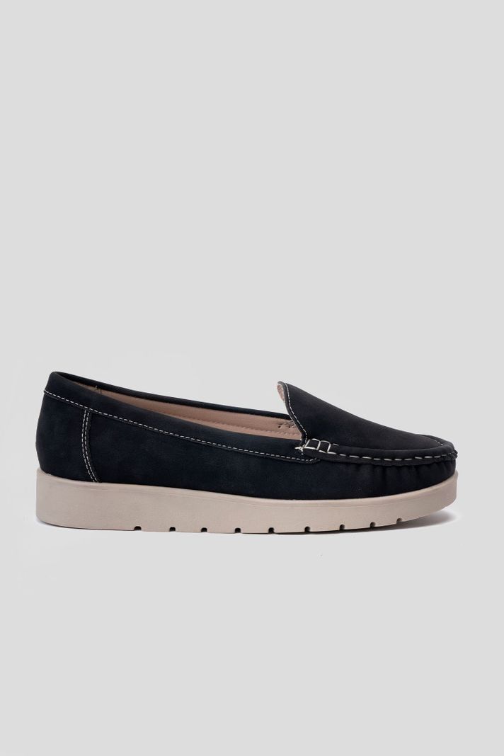 Mocasín Mujer Negro Eladia Thunder Blue-0