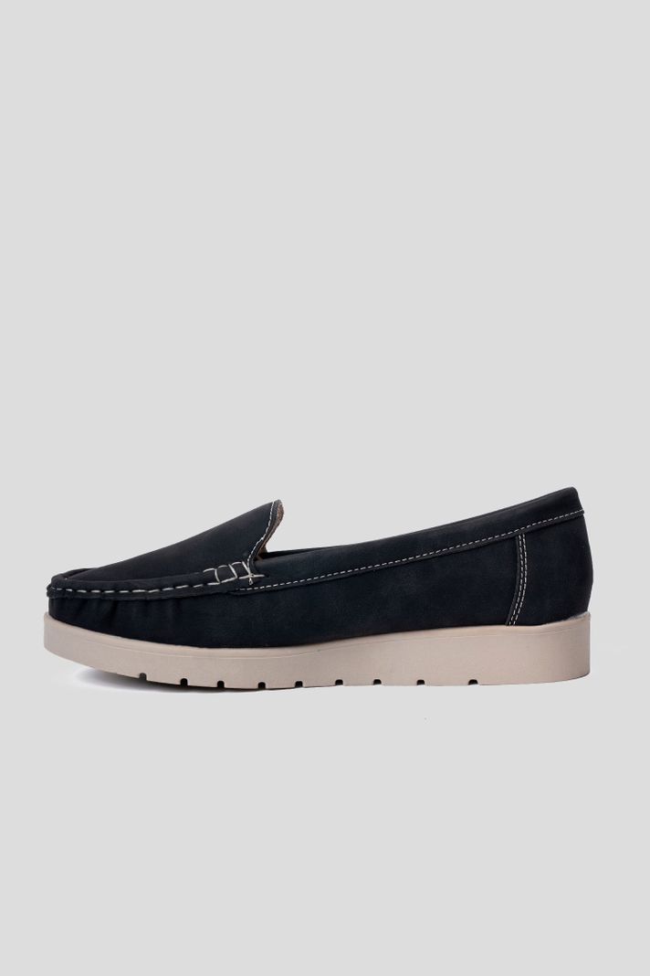 Mocasín Mujer Negro Eladia Thunder Blue-5