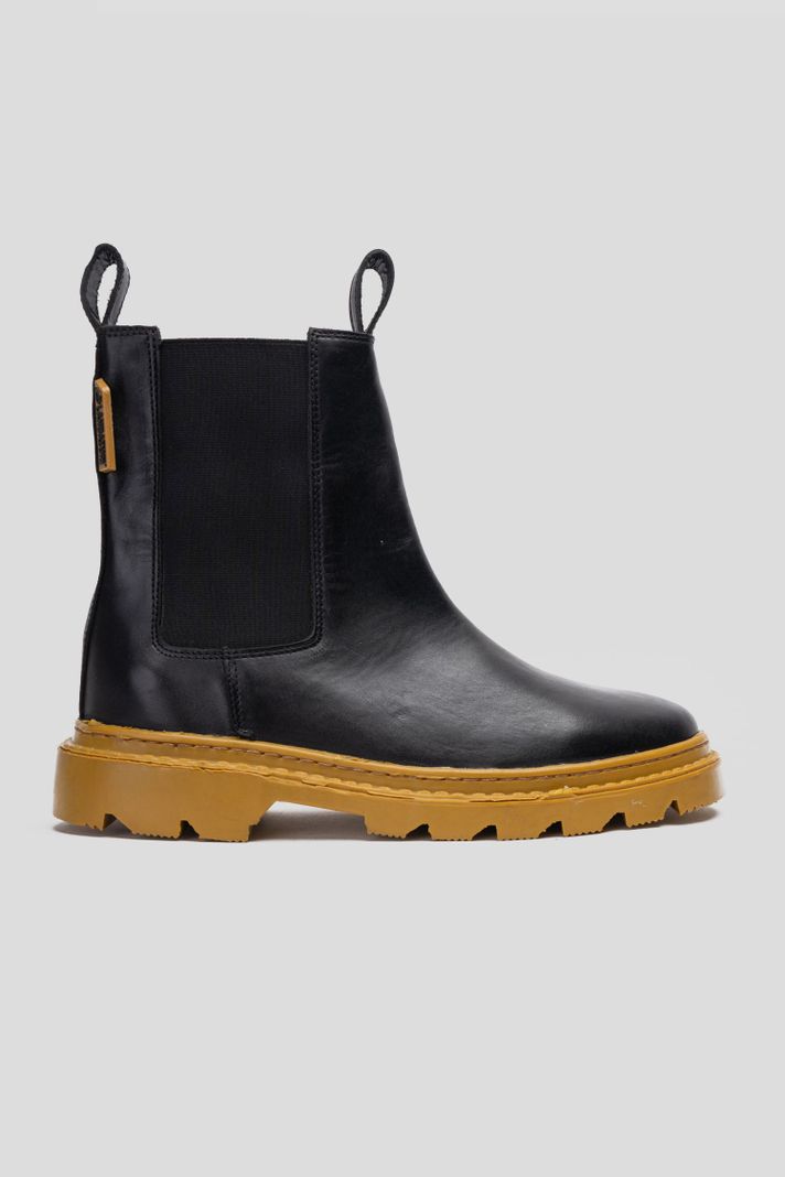 Botin Cuero Badler Mostaza Landazuri