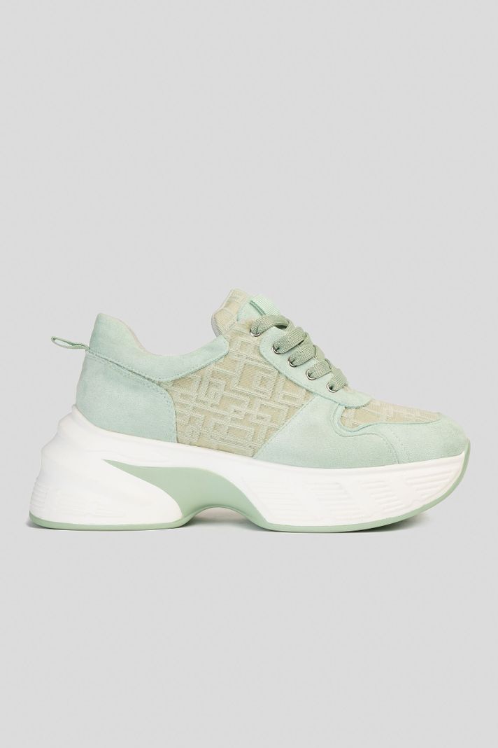 Zapatilla Mujer Verde Nubia Boteli-0