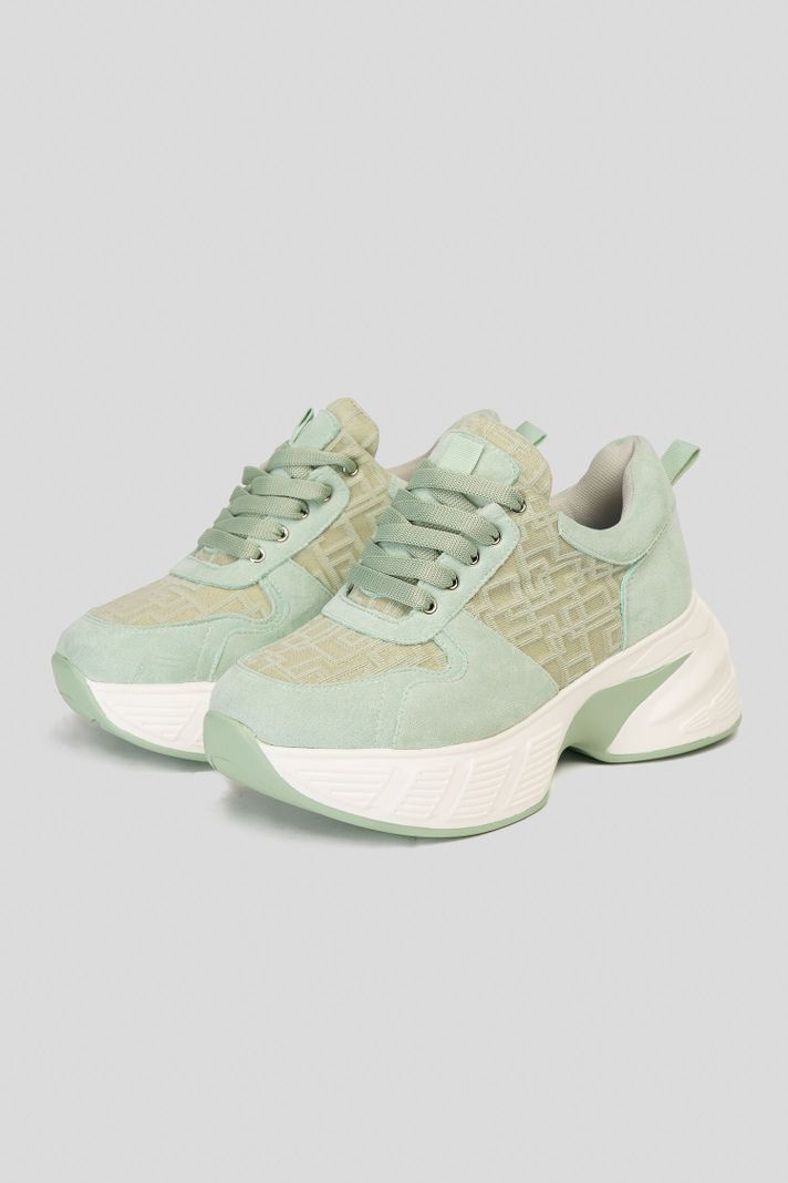 Zapatilla Mujer Verde Nubia Boteli-2