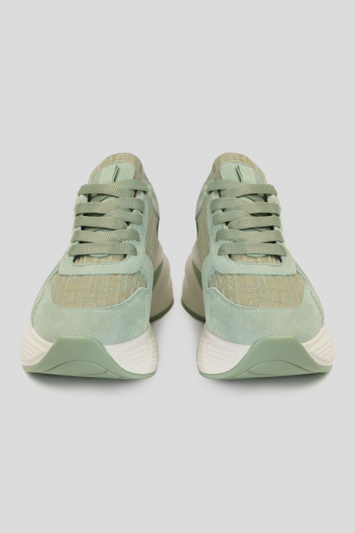 Zapatilla Mujer Verde Nubia Boteli-3