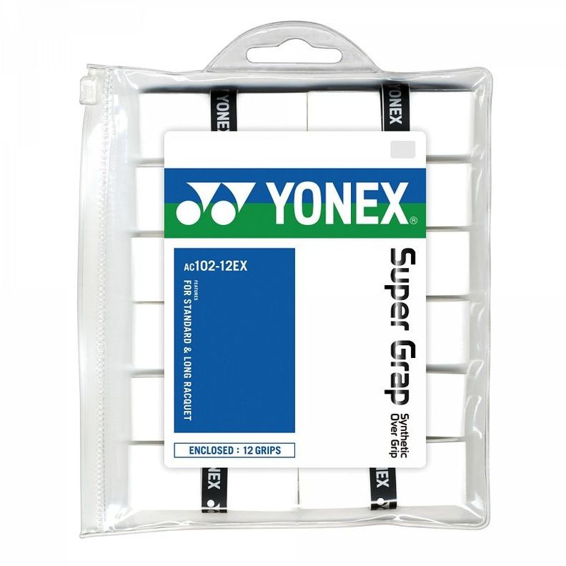 OVERGRIP YONEX SUPER GRAP BLANCO X12